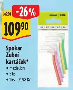 Albert Spokar zubní kartáček nabídka