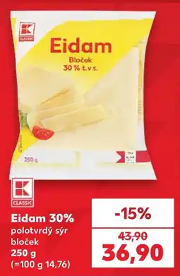 Kaufland Eidam bloček nabídka