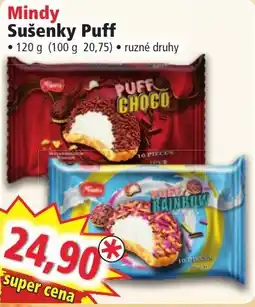 Norma Mindy Sušenky Puff nabídka