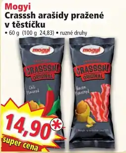Norma Mogyi Crasssh arašidy pražené v těstíčku nabídka