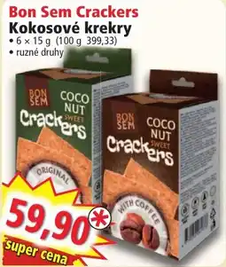 Norma Bon Sem Crackers Kokosové kreky nabídka