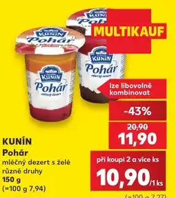 Kaufland Kunín Pohár nabídka