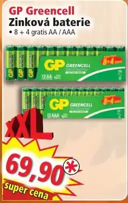 Norma GP Greencell Zinková baterie nabídka