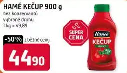 Terno Hamé kečup nabídka