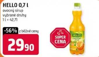 Hello ovocný sirup