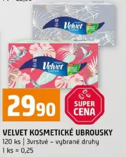 Terno Velvet kosmetické ubrousky nabídka
