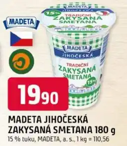 Trefa Madeta jihočeská zakysaná smetana nabídka