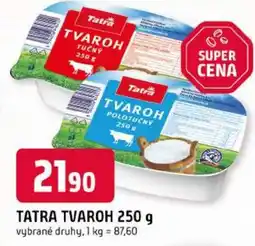 Trefa Tatra tvároh nabídka