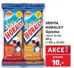 Kaufland Sedita horalky nabídka