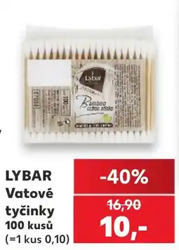 Kaufland Lybar vatové tyčinky nabídka