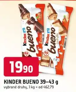 Trefa Kinder bueno nabídka