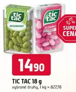 Trefa Tic Tac nabídka