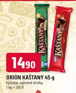 Trefa Orion kaštany nabídka