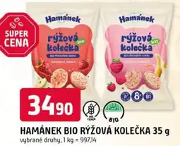 Trefa Hamánek bio rýžová kolečka nabídka