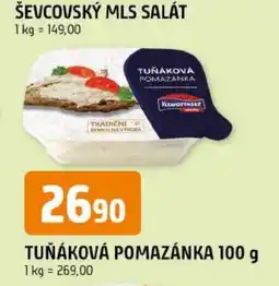 Trefa Vlachovýske tuňáková pomazánka nabídka