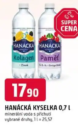 Trefa Hanácká kyselka nabídka