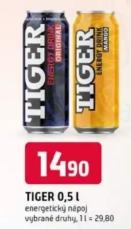 Trefa Tiger energetický nápoj nabídka