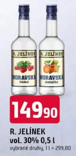 Trefa R. Jelínek moravská třešeň moravská meruňka nabídka