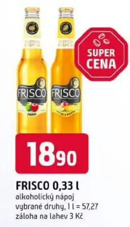 Trefa Frisco vybrané druhy nabídka