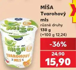 Kaufland Míša Tvarohový mls nabídka