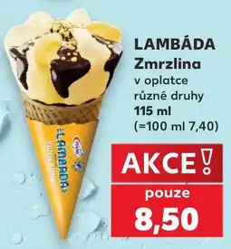 Kaufland Lambáda zmrzlina nabídka