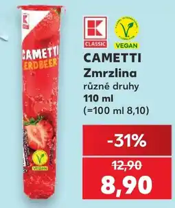 Kaufland Cametti zmrzlina nabídka