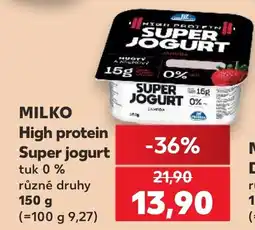 Kaufland Milko super jogurt nabídka