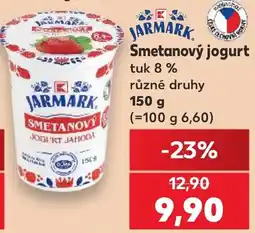 Kaufland Jarmark smetanový jogurt nabídka