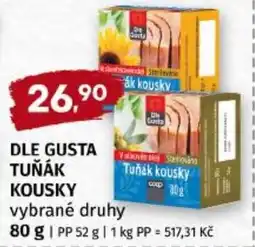 Terno Dle gusta tuňák kousky nabídka