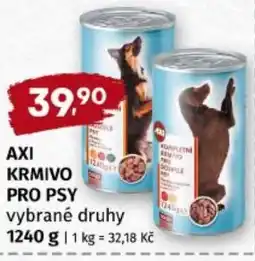 Terno Axi krmivo pro psy vybrané druhy nabídka