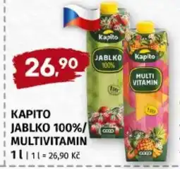 Terno Kapito jablko 100%/multivitamin nabídka