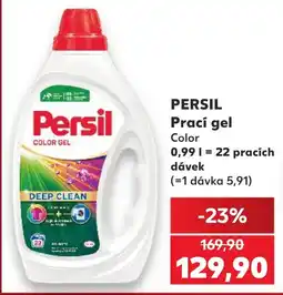 Kaufland Persil prací gel color nabídka