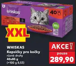 Kaufland Whiskas kapsičky pro kočky nabídka