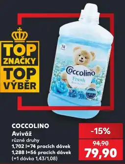Kaufland Coccolino Aviváž nabídka