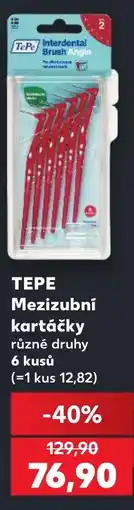 Kaufland Tepe mezizubní kartáčky nabídka
