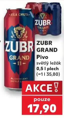 Kaufland Zubr grand nabídka