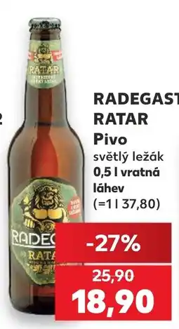Kaufland Radegast Ratar nabídka