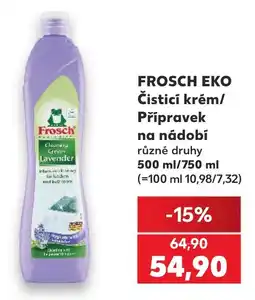 Kaufland Frosch Čisticí krém/ Přípravek na nádobí nabídka