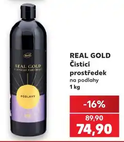 Kaufland Real Gold čistící prostředek na podlahy nabídka
