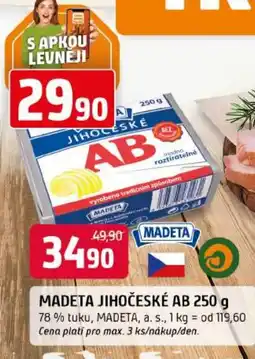 Trefa Madeta jihočeské ab nabídka