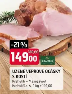 Trefa Krahlulik uzené vepřové ocásky s kostí nabídka