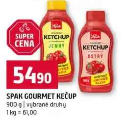 Terno Spak gourmet kečup nabídka