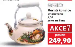 Kaufland Brio varná konvice smaltovaná nabídka