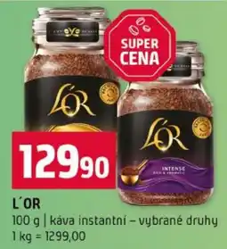 Terno L'OR káva instantní – vybrané druhy nabídka