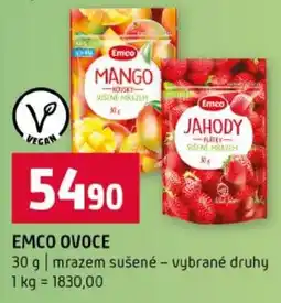 Terno Emco ovoce nabídka