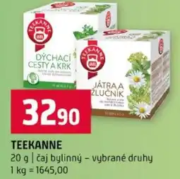 Terno Teekanne čaj bylinný – vybrané druhy nabídka