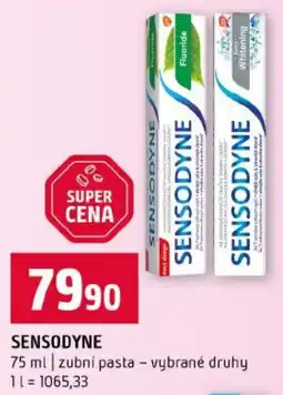Terno Sensodyne zubní pasta - vybrané druhy nabídka
