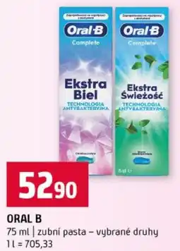 Terno Oral B zubní pasta nabídka