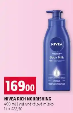 Terno Nivea rich nourishing nabídka