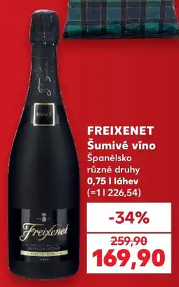 Kaufland Freixenet šumivé víno nabídka